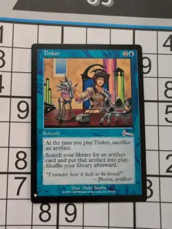 MTG - Tinker - Urza's Legacy (45/143) - Lightly Played - Image 1