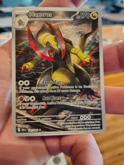 Haxorus 147/086 Holo Illustration Rare Black Bolt Pokemon Card - Image 1