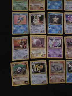 Vintage Pokemon Gym Heroes Card Lot Of 27 Cards - Image 4