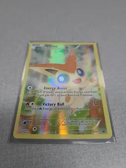 Victini XY117 Holo Full Art Pokemon TCG XY Black Star Promo 2016 - Image 1