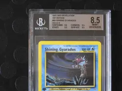Pokemon 2001 1st Edition Neo Revelation Shining Gyrados Holo BGS 8.5 N/MINT! - Image 3