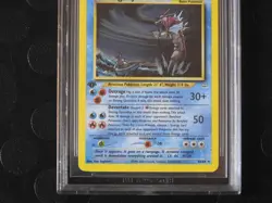 Pokemon 2001 1st Edition Neo Revelation Shining Gyrados Holo BGS 8.5 N/MINT! - Image 4