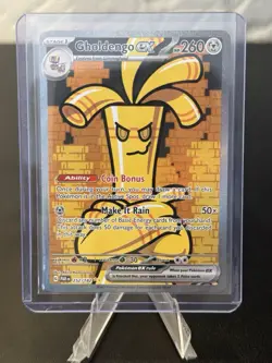 Gholdengo ex 252/182 Special Illustration Rare Paradox Rift Pokemon - QTY - Image 1