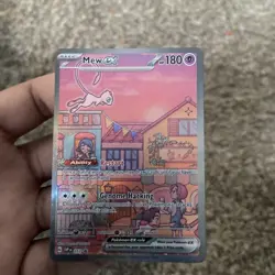 Pokemon TCG Mew EX 053 Black Star Promo 151 Card NM Condition - Image 1