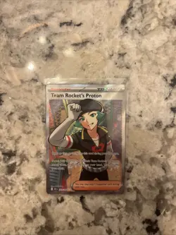 Pokemon TCG: Team Rocket's Proton 227/182 Destined Rivals Holo Double Rare NM FA - Image 1