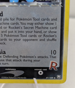 Pokemon TCG 2004 Rocket's Wobbuffet 47/109 Team Rocket Returns Holo Stamped MP - Image 4