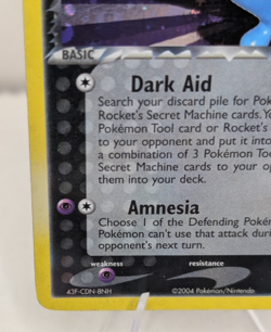 Pokemon TCG 2004 Rocket's Wobbuffet 47/109 Team Rocket Returns Holo Stamped MP - Image 5