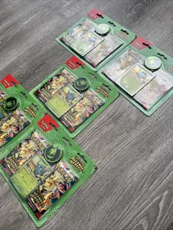 Pokemon: Ascended Heroes 2-Pack Blister Lot (x5 Blisters) Erika Coin- New/Sealed - Image 3