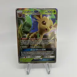Leafeon GX SM146 Black Star PROMO Sun and Moon Black Star Pokemon TCG NM - Image 1