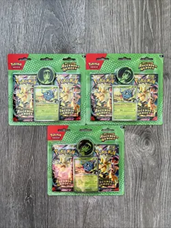 Pokemon: Ascended Heroes- 2-Pack Blisters (Erika) New/Sealed- Lot of 3 - Image 1