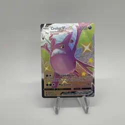 Pokemon TCG Sword & Shield Crobat VMAX SWSH099 Black Star Promo Full Art NM - Image 1