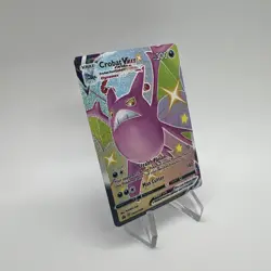 Pokemon TCG Sword & Shield Crobat VMAX SWSH099 Black Star Promo Full Art NM - Image 2