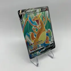 Pokemon TCG Charizard v Full Art 153/172 Brilliant Stars - Image 2