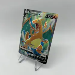 Pokemon TCG Charizard v Full Art 153/172 Brilliant Stars - Image 3