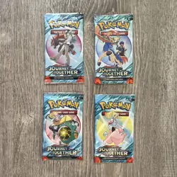 Pokemon: Scarlet & Violet- Journey Together- Booster Packs Full Art Set- Sealed - Image 1