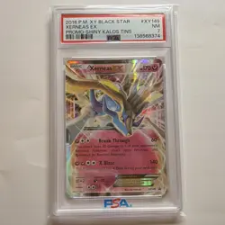 Pokemon Xerneas EX XY149 Shiny Holo Promo XY Black Star Tins PSA 7 - Image 1