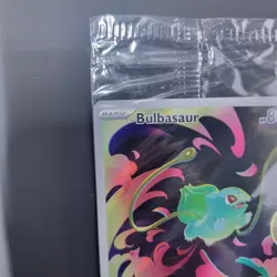 Pokemon TCG Bulbasaur 133/132 Sealed Promo Stamped Mega Evolution Holo NM - Image 4