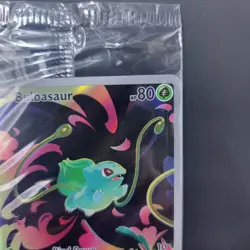 Pokemon TCG Bulbasaur 133/132 Sealed Promo Stamped Mega Evolution Holo NM - Image 5