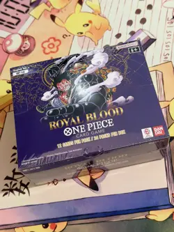 One Piece OP10 Royal Blood English Booster Box Brand New & Sealed TCG - Image 1