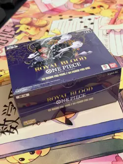 One Piece OP10 Royal Blood English Booster Box Brand New & Sealed TCG - Image 2