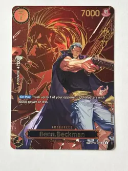 Ben Beckman SP OP09-009 [SP OP13] Carrying on His Will One Piece ENGLISH - NM - Image 1