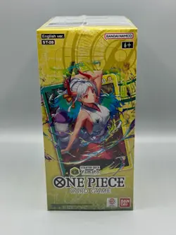 One Piece CCG Yamato ST-28 6 Starter Deck Box Sealed New BANDAI ENGLISH - Image 1