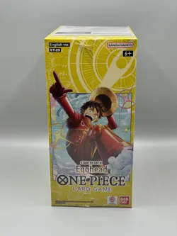 One Piece CCG Egghead ST-29 6 Starter Deck Box Sealed New BANDAI English - Image 1