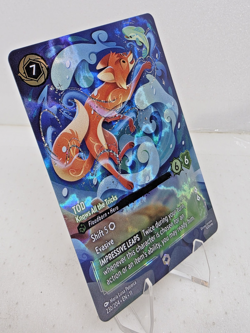 Disney Lorcana - Tod - Knows All The Tricks - winterspell- Enchanted -230/204 - Image 2