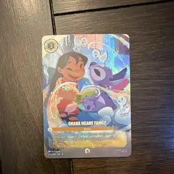 Ohana Means Family Enchanted card - Lorcana TCG - Image 2