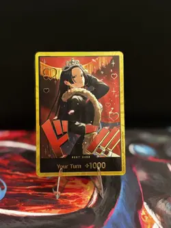 DON!! Card (Boa Hancock)(Gold) Extra Booster: One Piece Heroines Edition Foil - Image 1