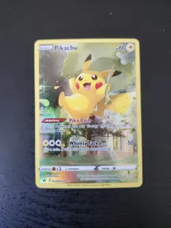 Pokemon TCG Crown Zenith Galarian Gallery Pikachu Card GG30/GG70 - Image 1