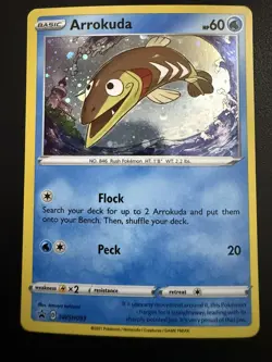 Arrokuda Promo SWSH: Sword & Shield Promo Cards SWSH093 NM - Image 1