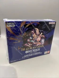 One Piece Card Game - OP14 The Azure Sea's Seven Booster Box - In Hand To Ship - Image 1