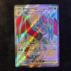 Pokemon Card TCG - Noivern ex 220 Shiny Ultra Rare Paldean Fates MINT - Image 1