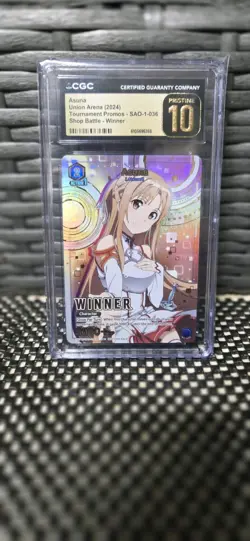 Union Arena Asuna Winner Promotion Card SAO-1-036 Promo Card 10 - Image 1