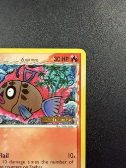 Pokemon TCG Feebas Delta Reverse Holo Stamped Card 49/101 Dragon Frontiers - Image 3