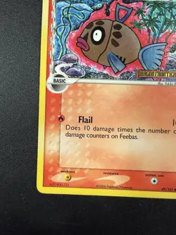 Pokemon TCG Feebas Delta Reverse Holo Stamped Card 49/101 Dragon Frontiers - Image 5