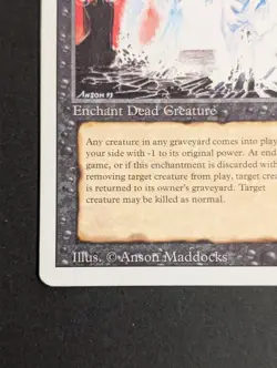 MTG Card - 1x Animate Dead - Revised Edition (3ED) - MP/HP - Vintage Magic 1994 - Image 3