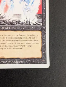 MTG Card - 1x Animate Dead - Revised Edition (3ED) - MP/HP - Vintage Magic 1994 - Image 4
