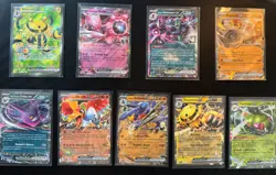 Pokemon Destined Rivals EX Card Lot - 9 Cards – Ultra Rare – NM - Image 1