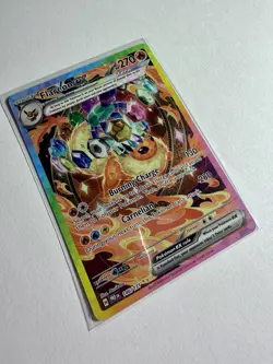 Pokemon TCG Flareon EX Prismatic Evolutions Sir Holo Card 146/131 - Image 3
