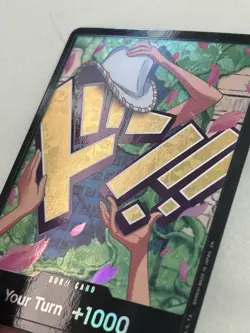 Bandai One Piece CCG Don!! Card Full Art Foil Standard English Nico Robin - Image 2