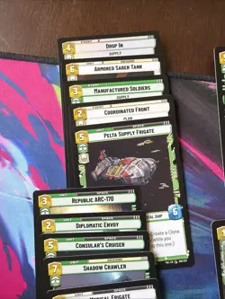 Hunter Star Wars Unlimited Card Deck Lot Custom Playable - Image 3