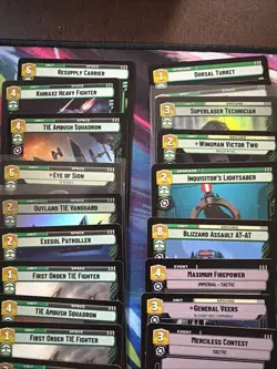 Darth Vader Star Wars Unlimited Card Deck Lot Custom Playable - Image 3