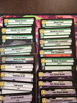 Darth Vader Star Wars Unlimited Card Deck Lot Custom Playable - Image 5