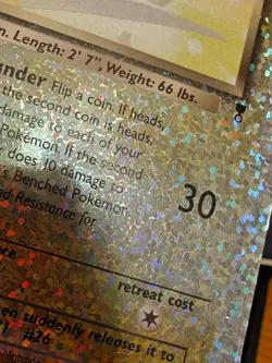 Dark Raichu - / (Box Topper) S3/S4 Jumbo Cards Reverse Holo MARKED LP - Image 5