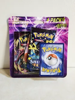 TCG Lightning Set of 4 Packs + 1 Bonus Card - New/Sealed - Image 1