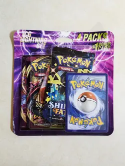 TCG Lightning Set of 4 Packs + 1 Bonus Card - New/Sealed - Image 2