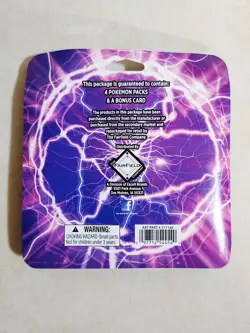 TCG Lightning Set of 4 Packs + 1 Bonus Card - New/Sealed - Image 3