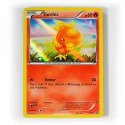 Pokemon - Torchic Holo - XY37 - Black Star Promo Card - Image 1